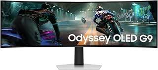 Samsung G91SD Monitor PC 124,5 cm [49] 5120 x 1440 Pixel Dual QHD OLED Argento (Samsung Odyssey OLED G9 S49DG912SU sk??�)