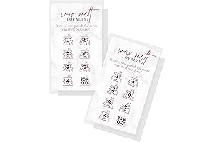 Wax Melt Loyalty Customer Punch Cards | 50 Pack