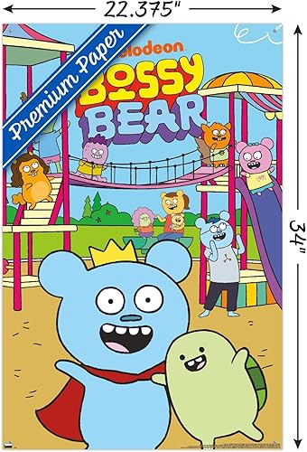 Miniatura 9 de Trends International Bossy Bear - Póster de pared de arte clave, 14.72 x 22.37 pulgadas, paquete de póster premium y alfiler
