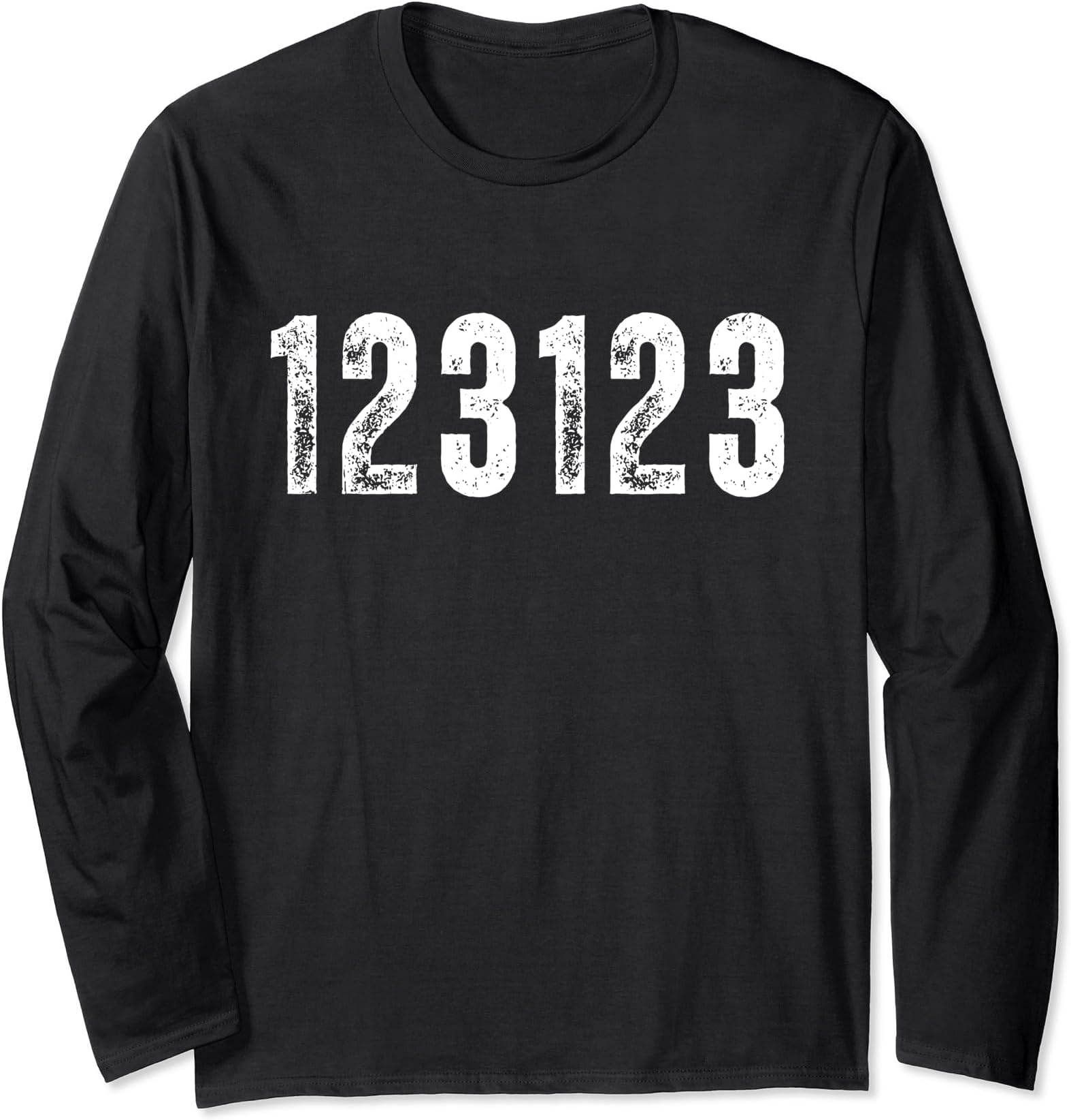 123123 Long Sleeve T-Shirt