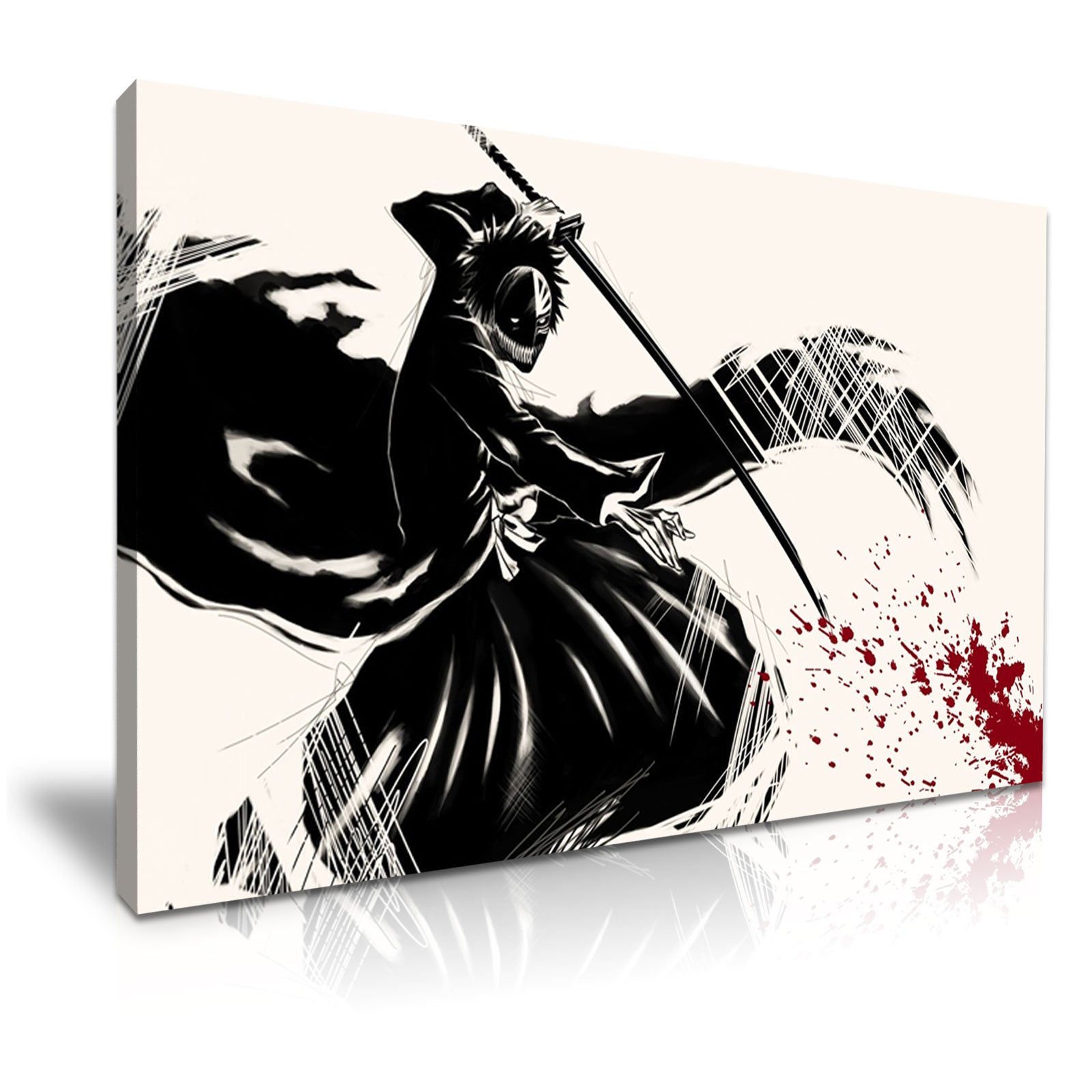 Bleach Anime Japanese Manga Canvas Print Wall Art - For Modern Family Home Office Hotel Decoration (XS: 31cm X 20cm)