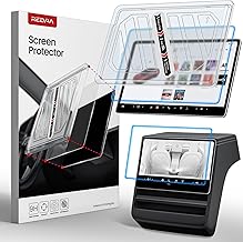 REEVAA 2025 Tesla New Model Y Juniper Screen Protector [No Glare & Fingerprint], 9H Tempered Glass Fit for 2025-2026 Model...