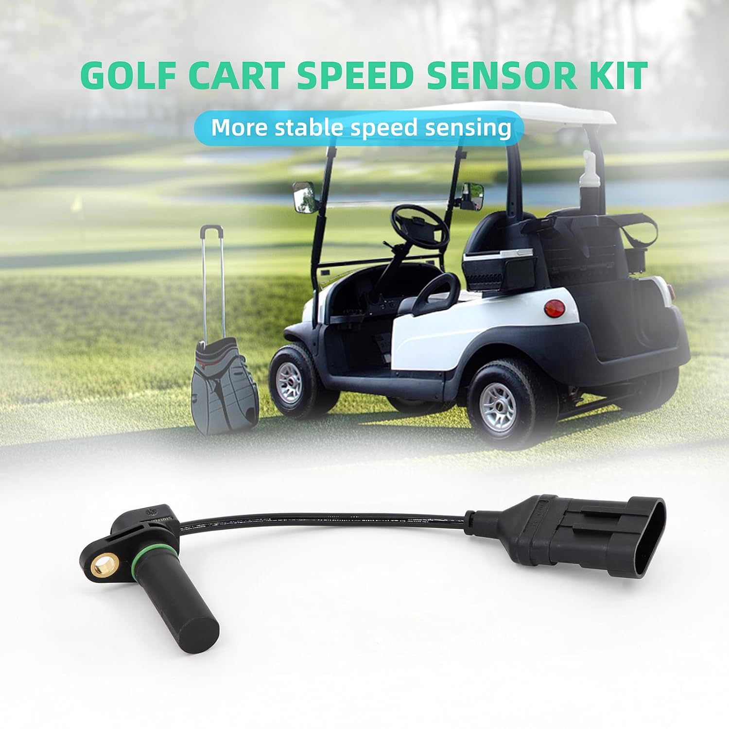Golf Cart Speed Sensor Kit for EZGO RXV Electric 2008 and Newer OEM 614252