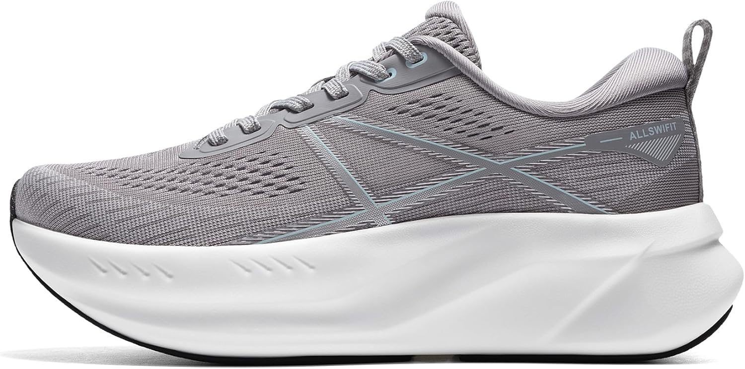 Women's Road Running Shoes Cushion Tennis Shoes Non-Slip Comfortable Lightweight Gym Workout Athletic Arch Support Walking Sneakers Active5K - Image 8