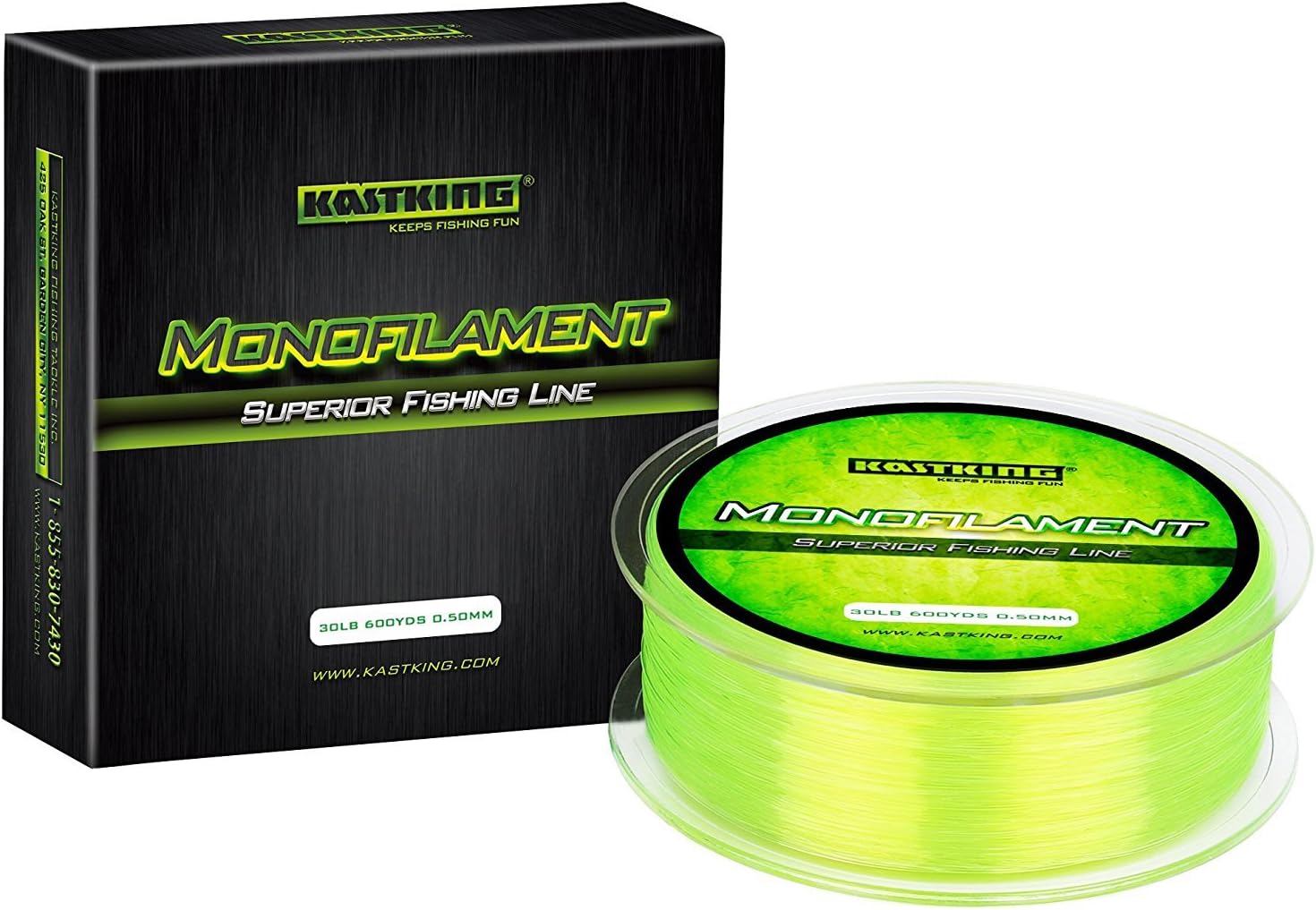 KastKing World's Premium Monofilament Fishing Line - Paralleled Roll Track - Strong and Abrasion Resistant Mono Line - Superior Nylon Material Fishing Line - 2015 ICAST Award Winning Manufacturer : Sports & Outdoors