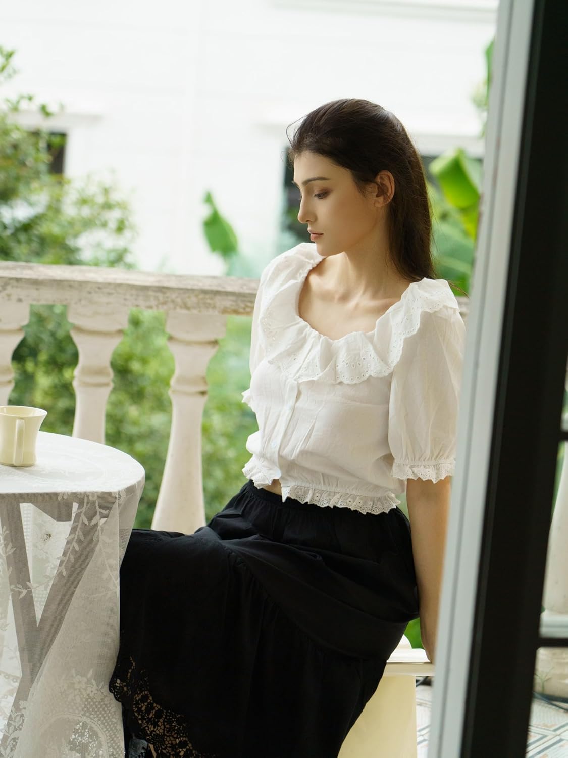 skirt extender dress women slip dresses under lace cotton extenders enaguas de mujer para faldas - Image 3