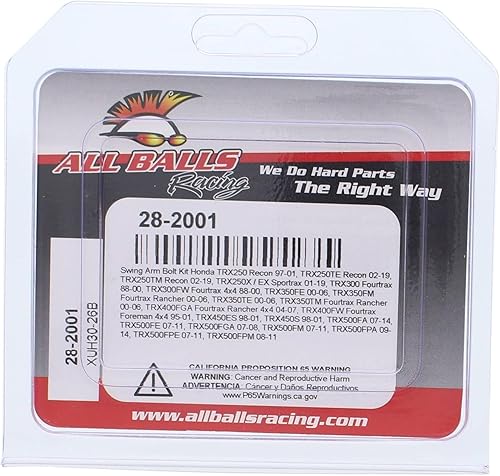 Miniatura 4 de All Balls 28-2001 Kit de pernos de brazo oscilante