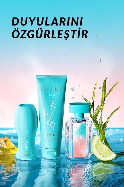 AVON Imari Free Vücut Losyonu 125 Ml. Üçlü Paket