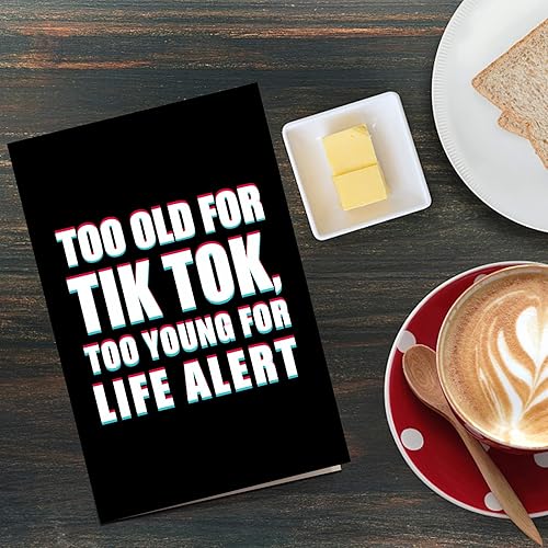 Miniatura 6 de Qiliji Tarjeta de cumpleaños divertida para hombres y mujeres, tarjeta de cumpleaños de edad avanzada para él o ella, tarjeta de cumpleaños para el