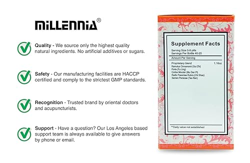 Miniatura 2 de Gui Zhi Fu Ling Wan - Paquete de 12 botellas (200 pastillas/botella)