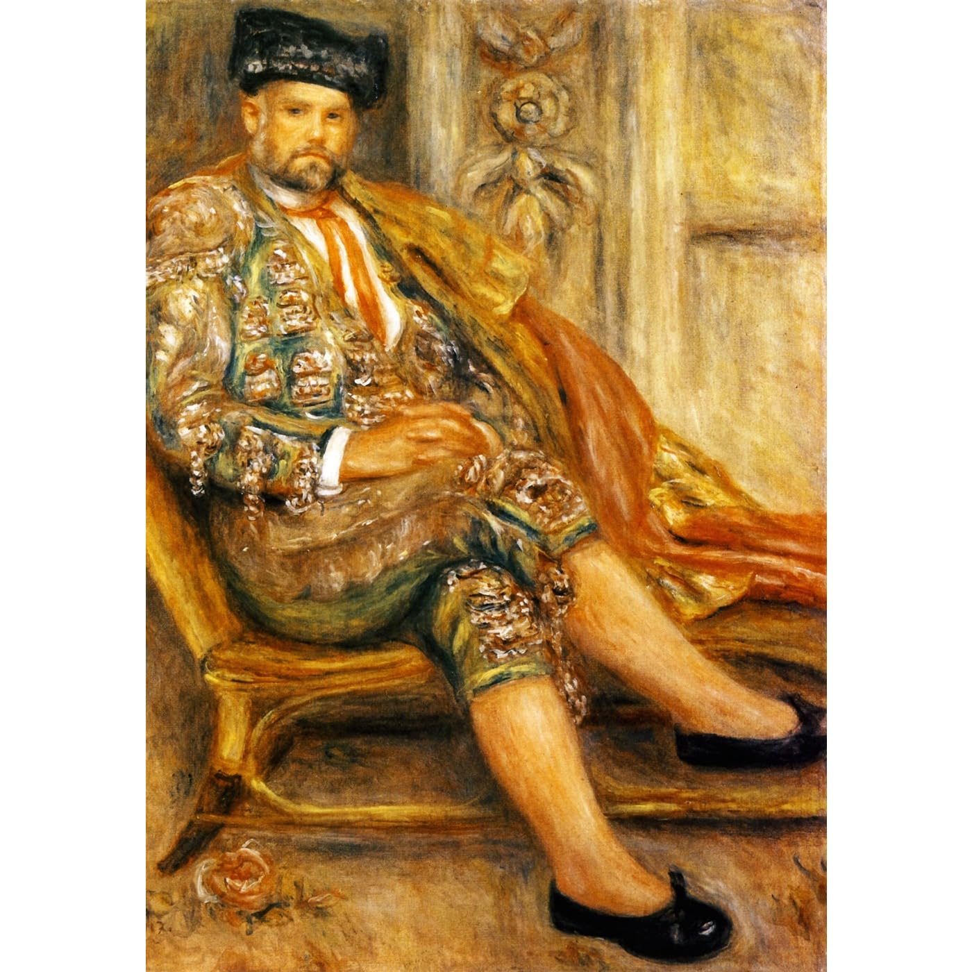 Impression sur toile Renoir grand format tableau décoration bureau chambre - 2