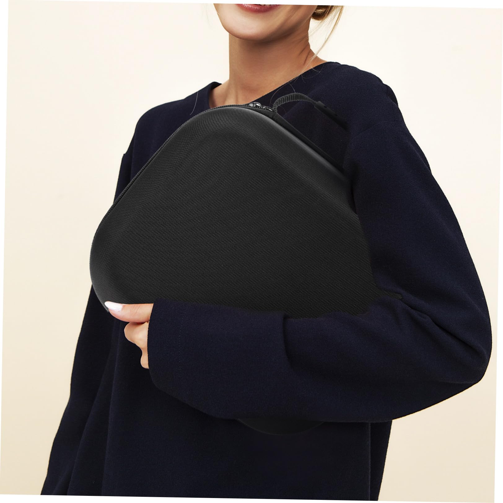 Borsa da Viaggio Vr in Eva Rigida Cerniera Resistente e Maniglia, Custodia Protettiva Portatile Antiurto per Visori Realtà Virtuale, Compatta e Leggera per Esterni e Trasporto