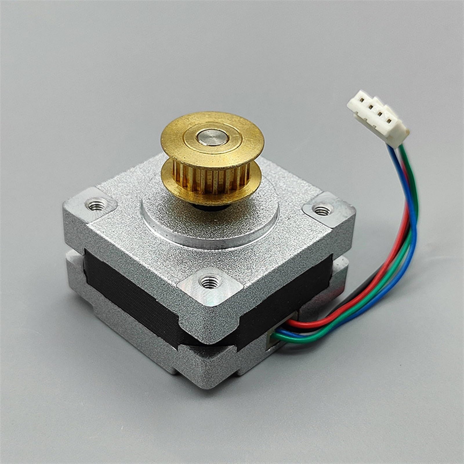 Moteur pas à pas 14 35MM 1.8 degrés 2 phases 4 fils hybride 5mm poulie d'arbre 35H20HM 1 pièces