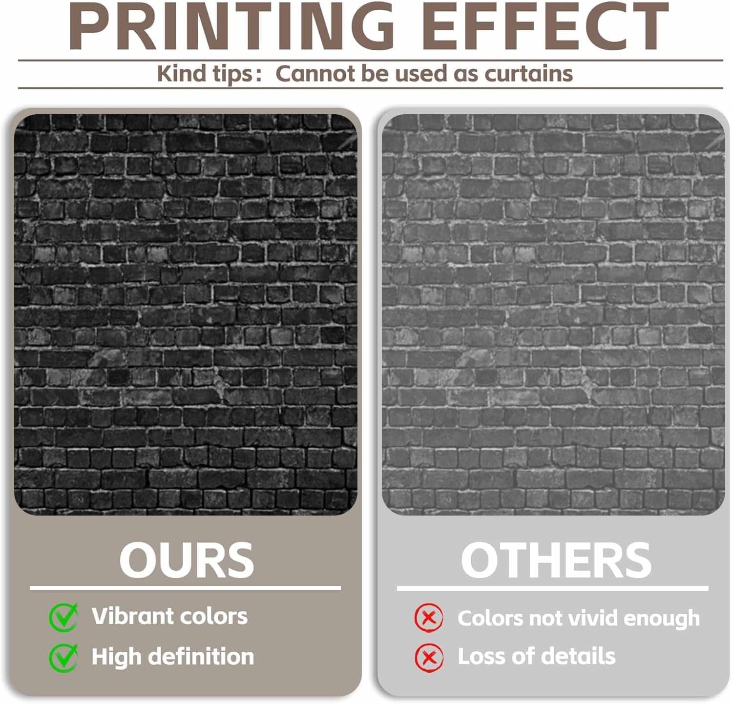 Leowefowa Brick Wall Backdrop 10x8ft Vinyl Pink Rustic Retro Stone Brick Photography Backdrops for Baby Shower Birthday Party Decorations Background Photo Studio Proprs Banner