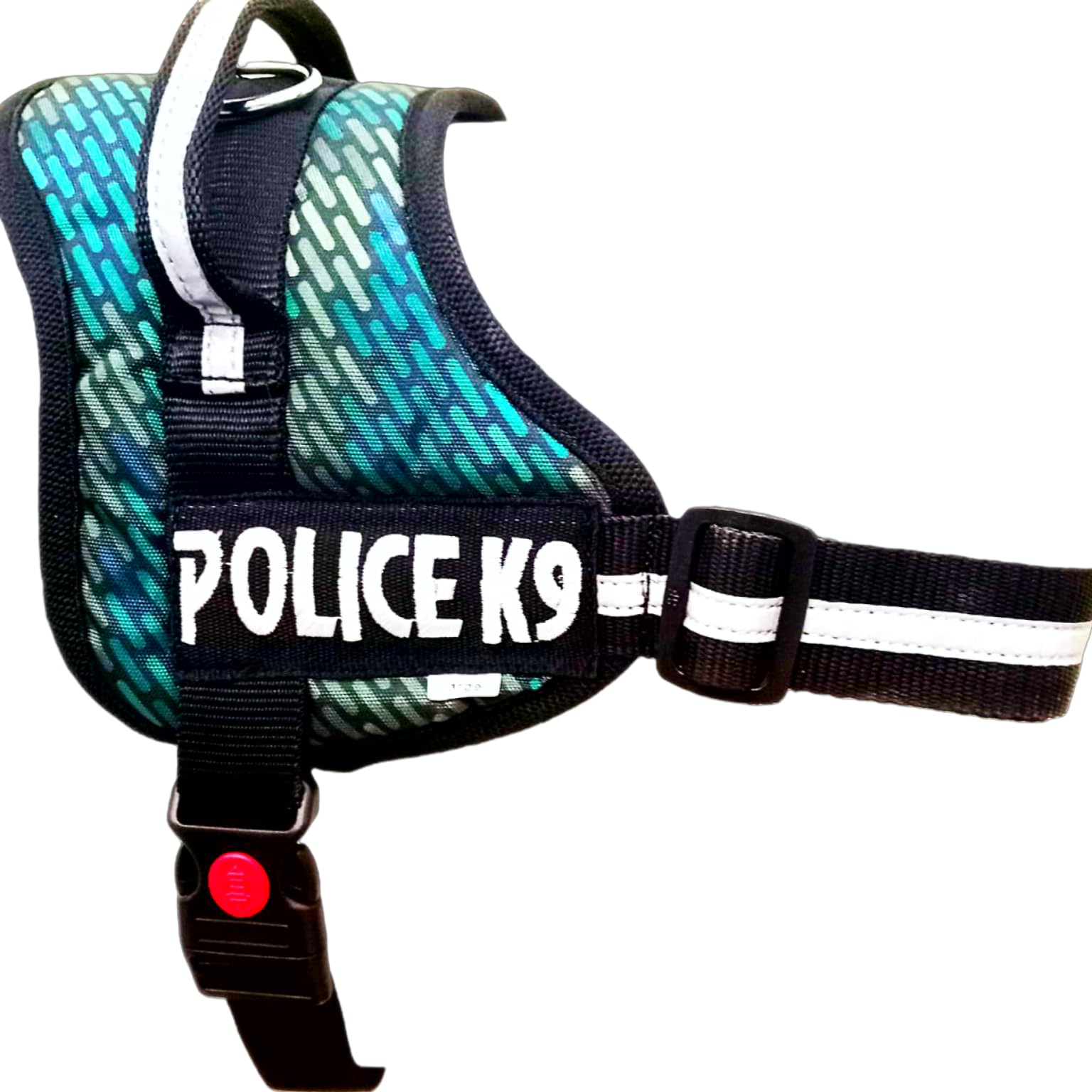 JAPIN Dog K9 Police Harness Dog Vest with Hook and Loop Straps and Handle and Adjustable (Large, Multi-Colored) (B0C3MNB8K9) Amazon Price History, Amazon Price Tracker
