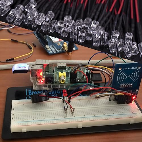 Miniatura 6 de 35 luces LED rojas precableadas, diodos LED ultrabrillantes de 12 V y 0.197 in, resistencia integrada para proyectos de bricolaje, Arduino,