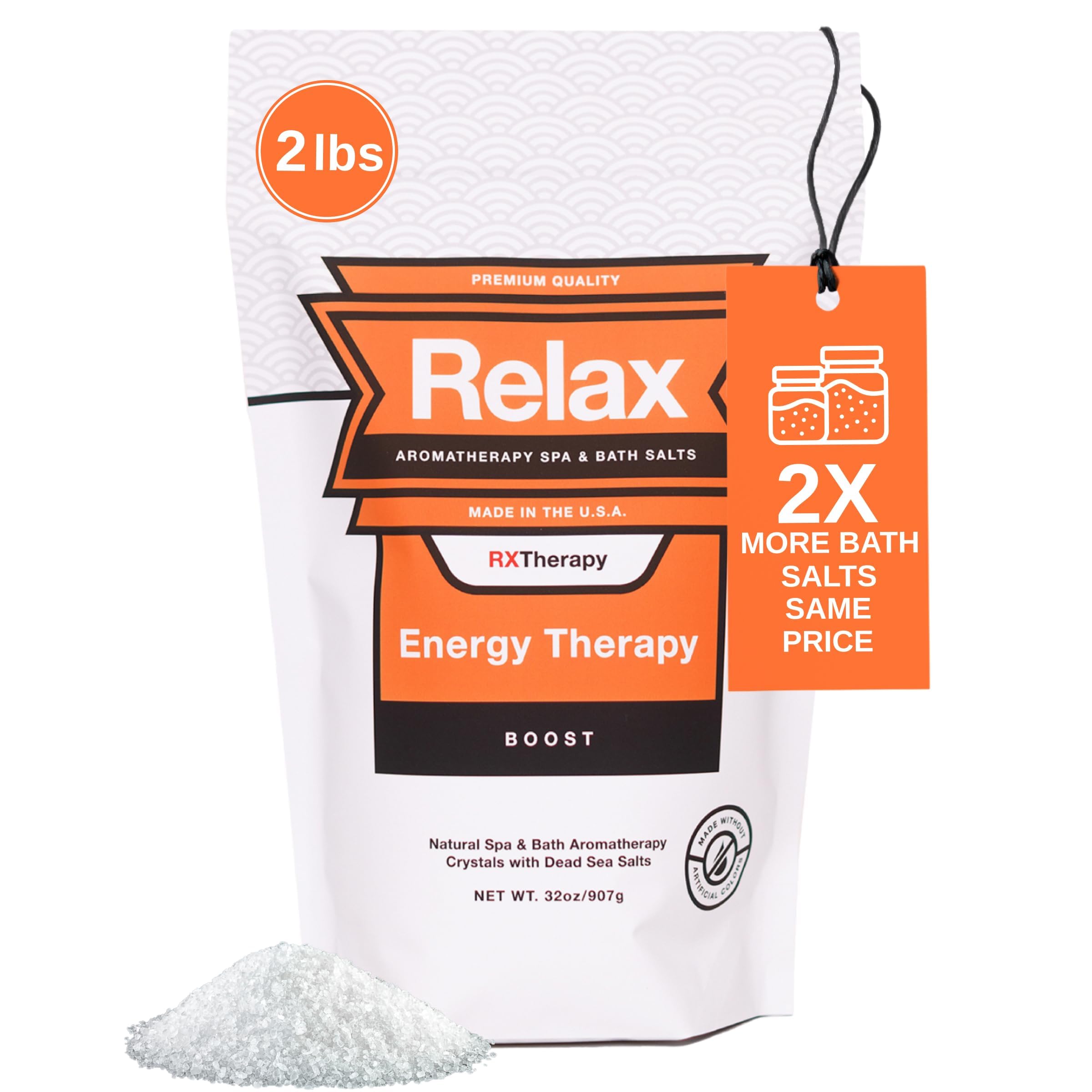 Relax Spa & Bath RX Energy Therapy Sali, magnesio sollievo dal dolore