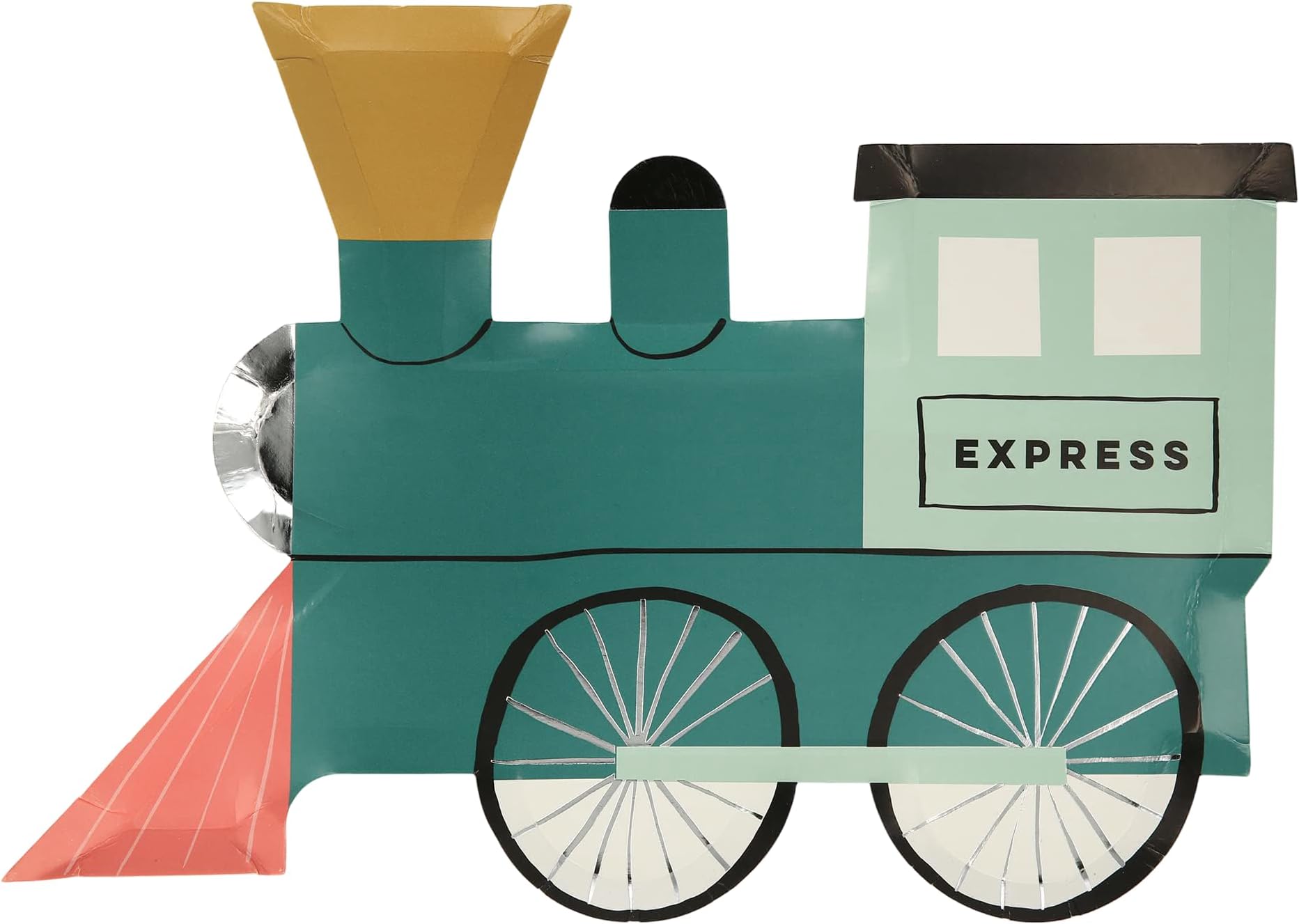 Meri Meri Train Plates (Pack of 8)