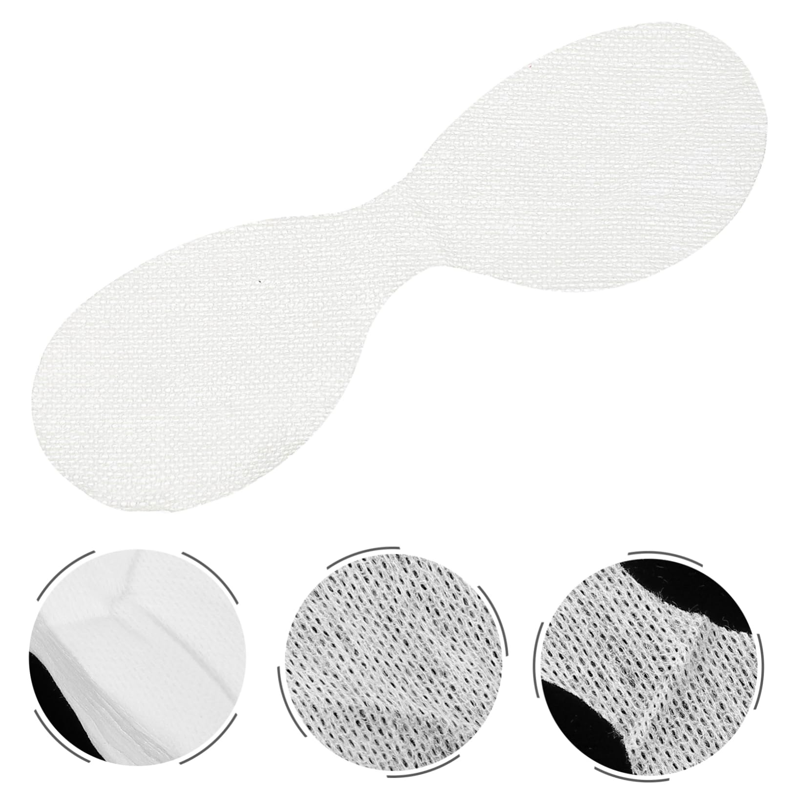 Happyyami Mascarilla para Ojos Desechable de Tela Clara para Cuidado Facial en Salón de Belleza, 600 Piezas, Hidratante Fácil Aplicación para Ocular