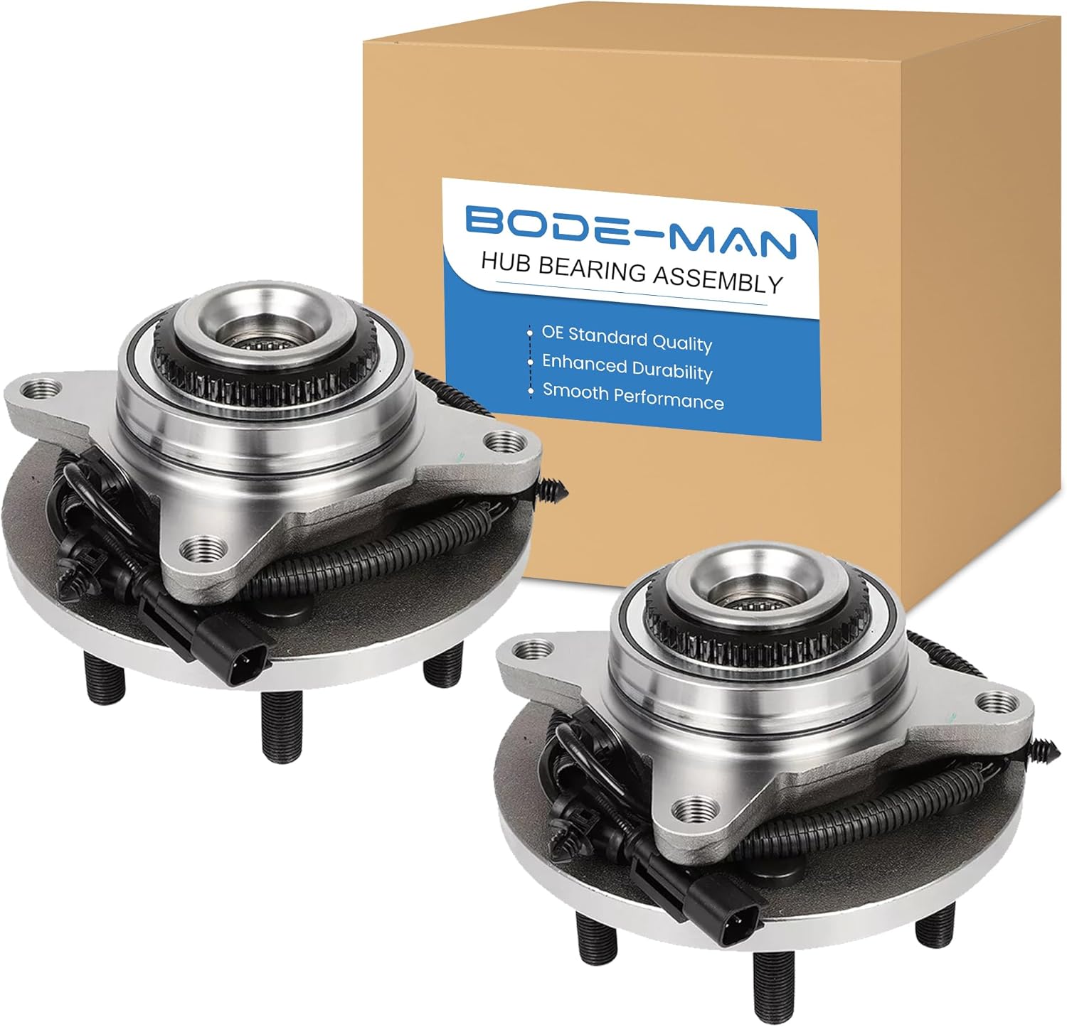 Pair 2 Front Wheel Hub & Bearing Assembly for 2015 2016 2017 Ford Expedition Lincoln Navigator 4x4 4WD