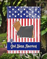 Vista 221 de Caroline's Treasures BB4243GF Bandera de jardín con texto en inglés «Merry Christmas» con texto en inglés «Merry Christmas», bandera decorativa