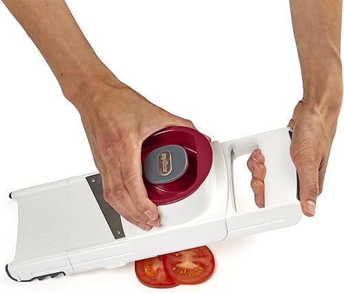 Miniatura 3 de Zyliss E900027 - Cortador y rallador 4 en 1, blancorojo