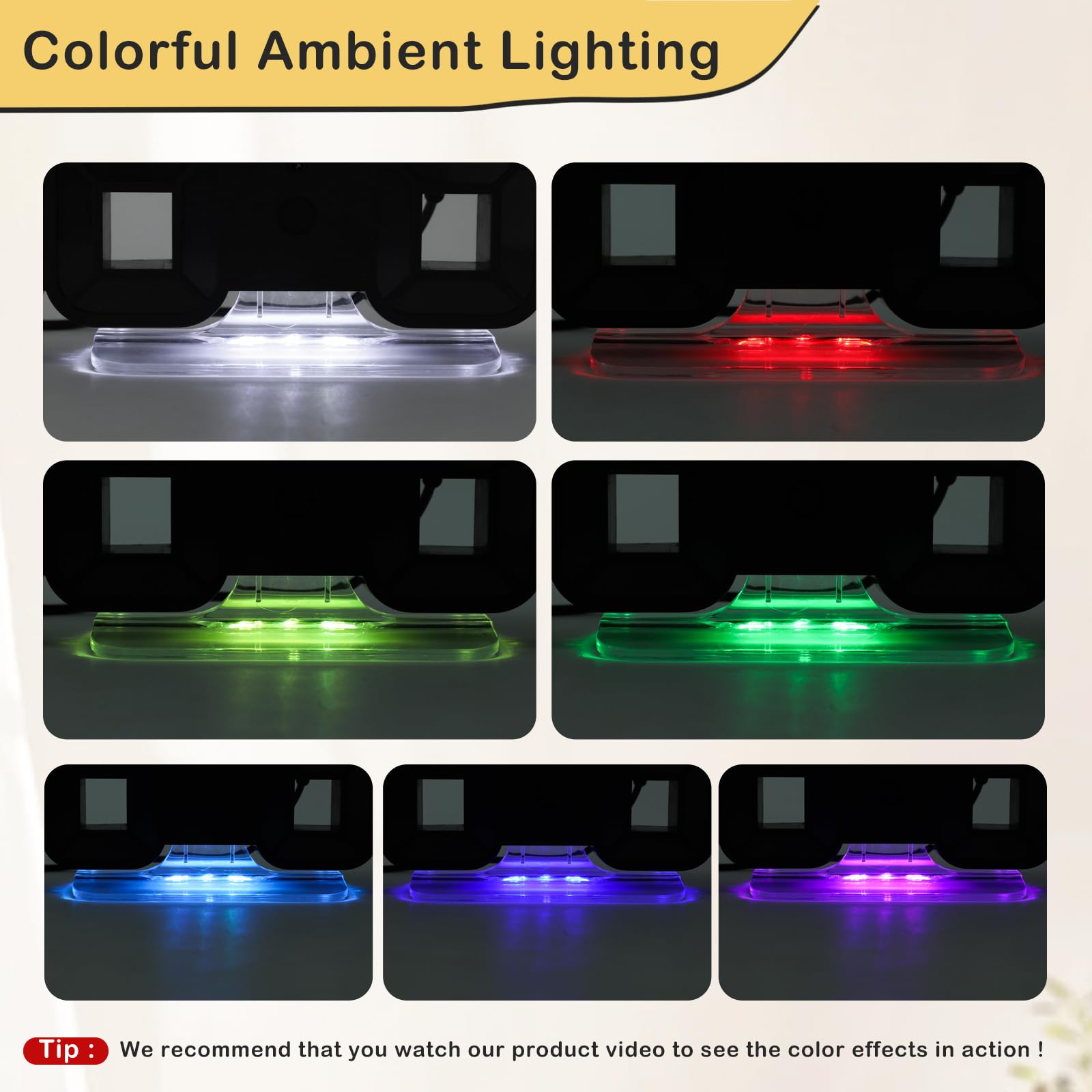 Seutgjie 3D LED Digitalwecker, Tischuhr/Wanduhr Digital Uhr 14 RGB Farbwechsel 12/24 Stunden 3 Helligkeitsanpassungen Nachthelligkeitsmodus Schlummermodus mit Fernbedienung Schwarz