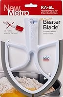 Vista 3 de Cuchilla batidora original para mezclador de soporte elevador de tazón de 5 cuartos y juego de conductos de vertido universales, fabricado