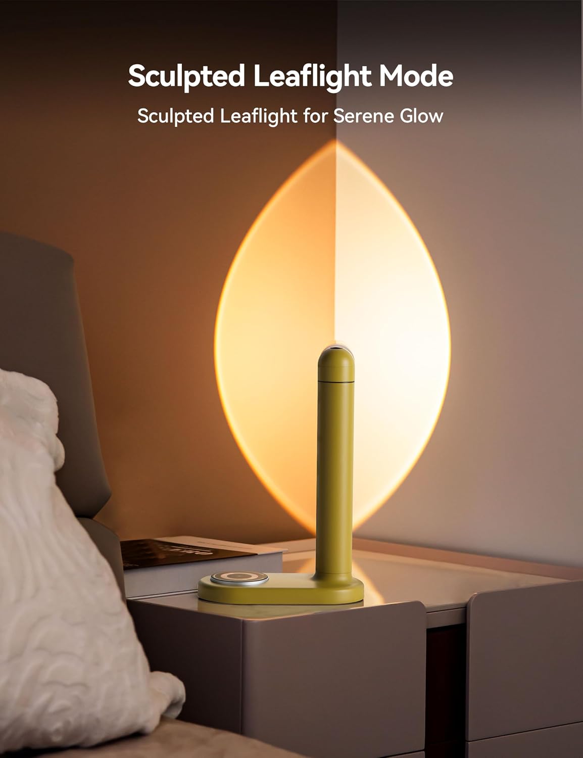 Tubicen Battery Desk Lamp with Wireless Charger Rotatable Table Lamp image 5