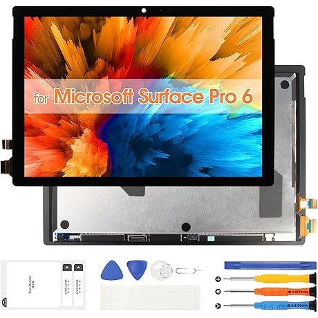 Best Microsoft Surface 5, 6 /Pro 12.3 inch Screen Replacement