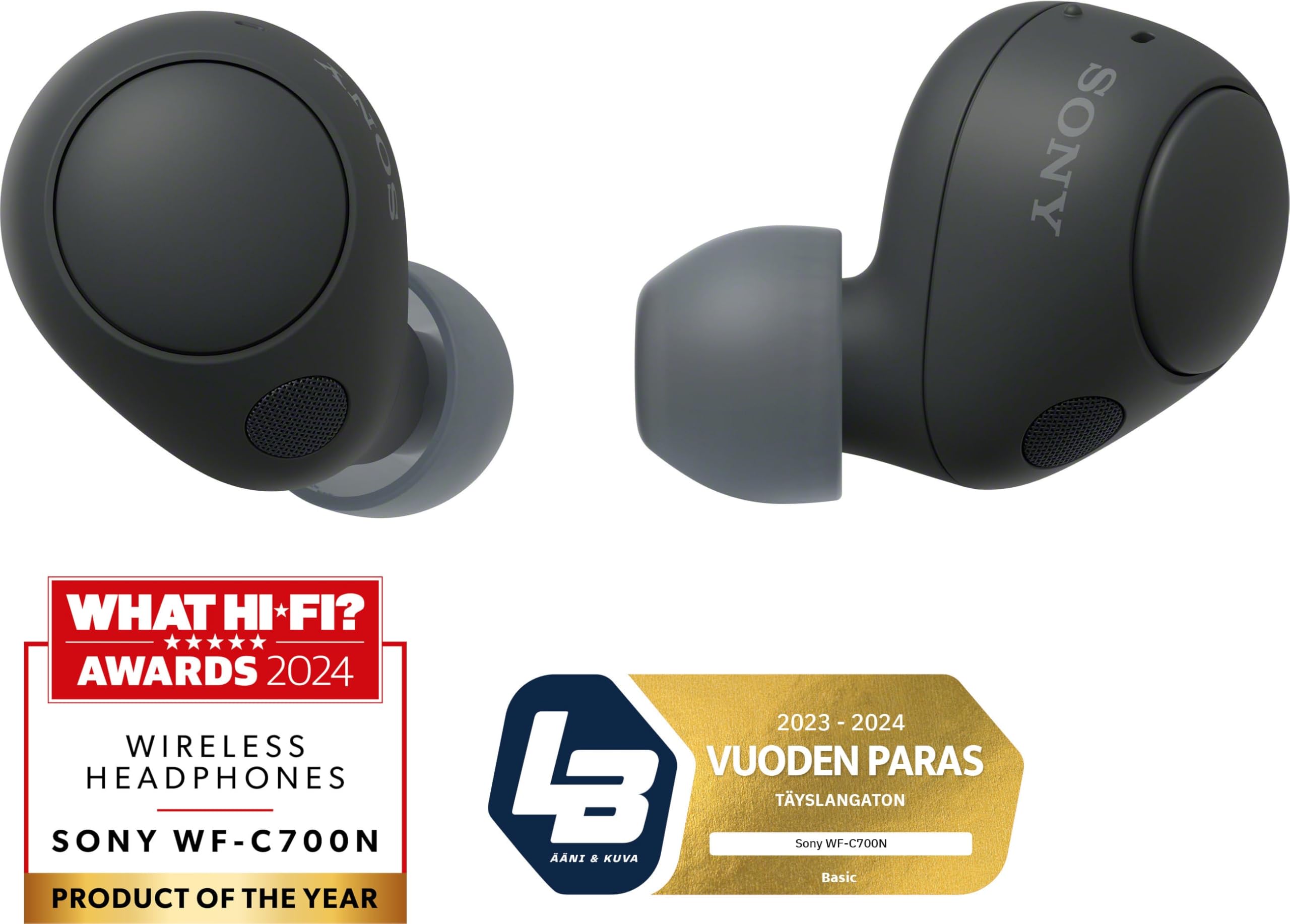 Sony WF-C710N auricolari Truly Wireless con Noise Cancelling, qualità delle chiamate,connessione multipoint,IPX4, fino a 40 ore di autonomia, compatibili con iOS e Android, Black (nuovo modello)