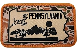 Show Your Penn State Pride with Our Premium Iron-On Camo Patch