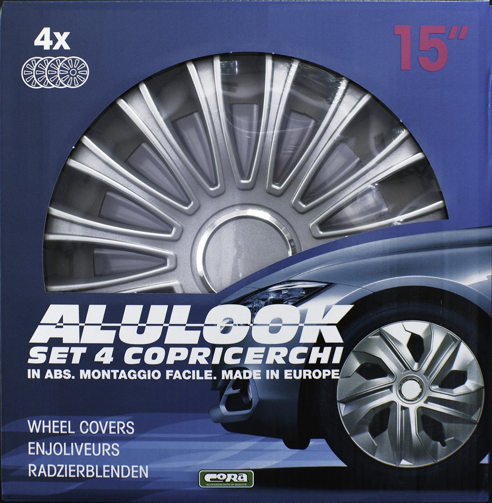 CORA 40745 Box 4 Alulook Dino Ring Copricerchi, 15"