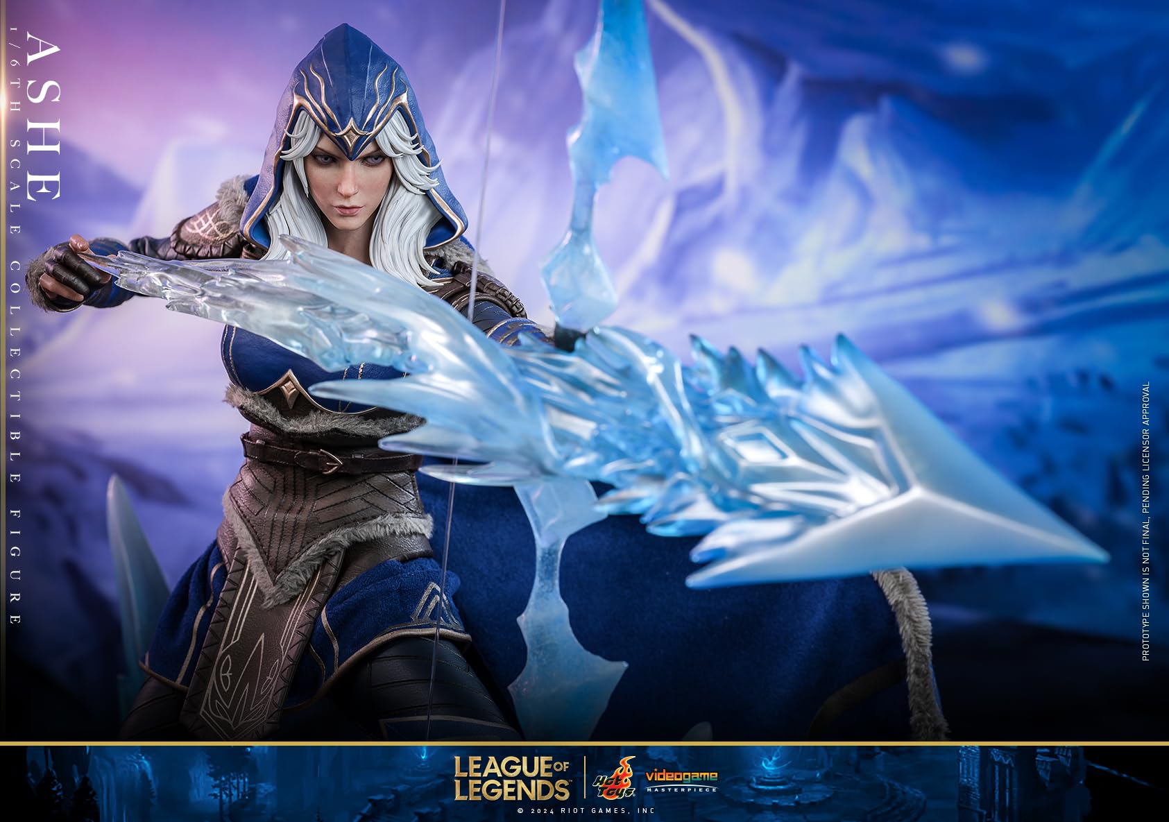 Figura in scala 1/6 del videogioco Capolavoro League of Legends Ash