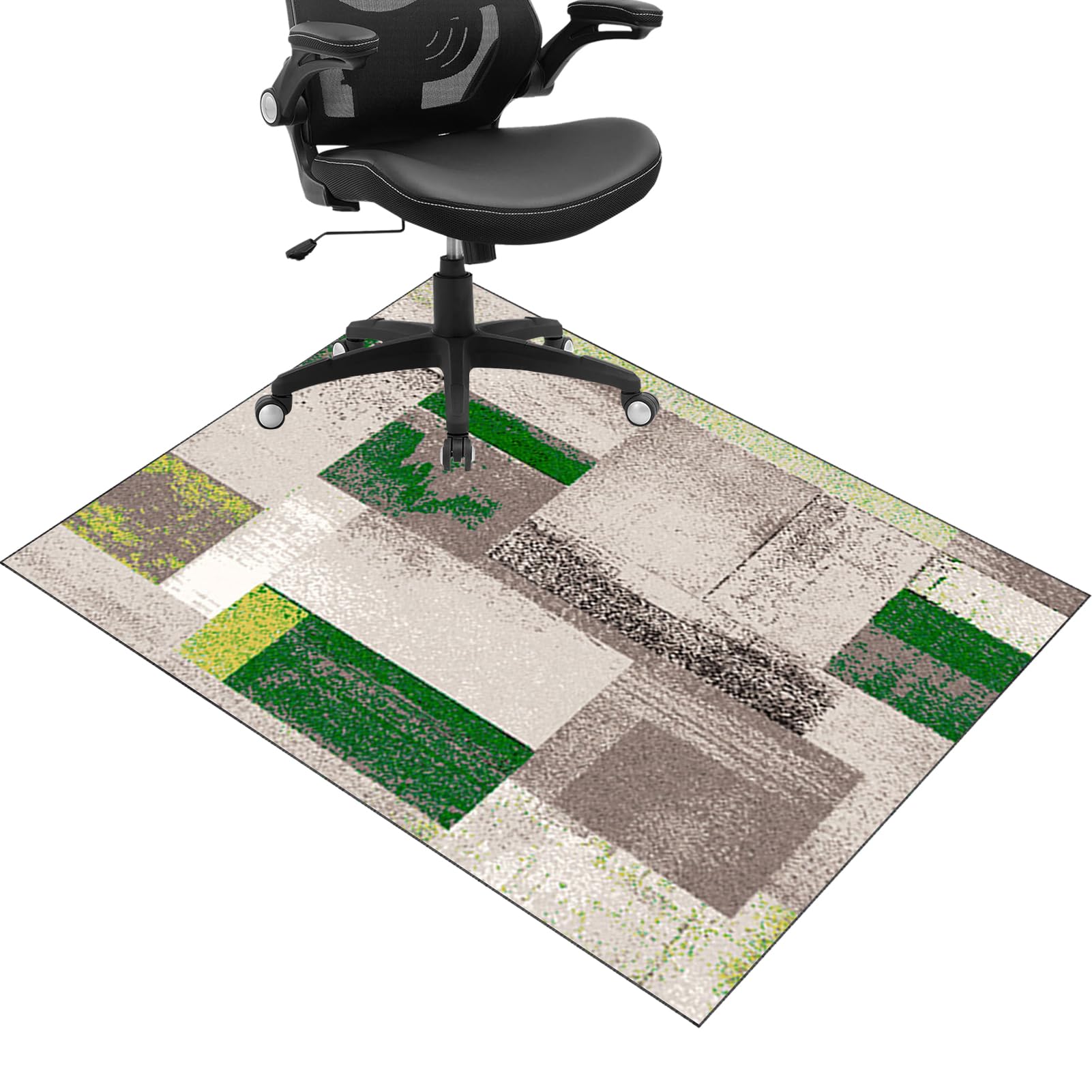 JaevKwzy Chair mat for Hard Floors Heavy Duty Office Chair Mats for Carpeted and Hardwood Floor Carpet Protector Chair Mat Floor Mats Wood/Tile Protection Mat for Office & Home 100 x 140 cm