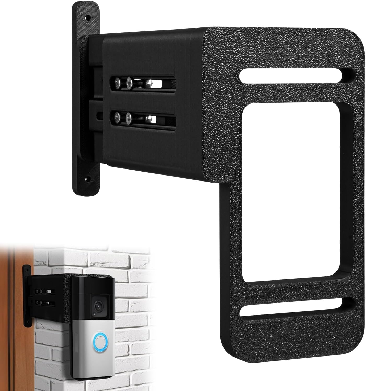 Ring Doorbell Extender (2024) - Brick Mount & Angle Kit