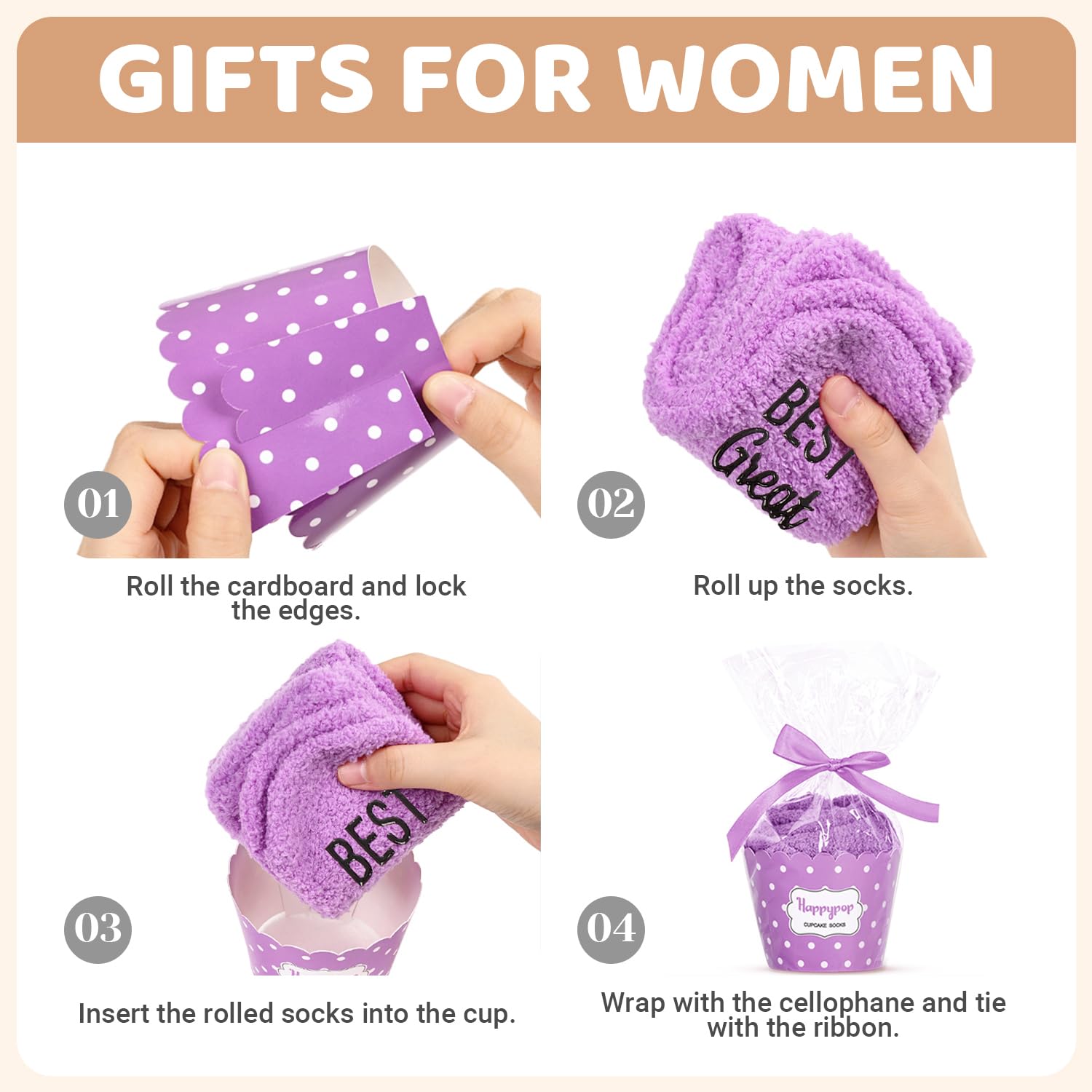 HAPPYPOP Mothers Day Socks - Sisters Aunt Gifts, Gifts for Sister Daughter Mother in Law