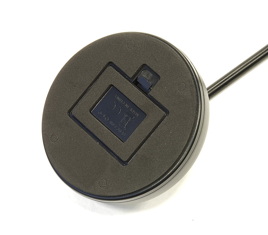 LED - Klavierlampe schwarz matt