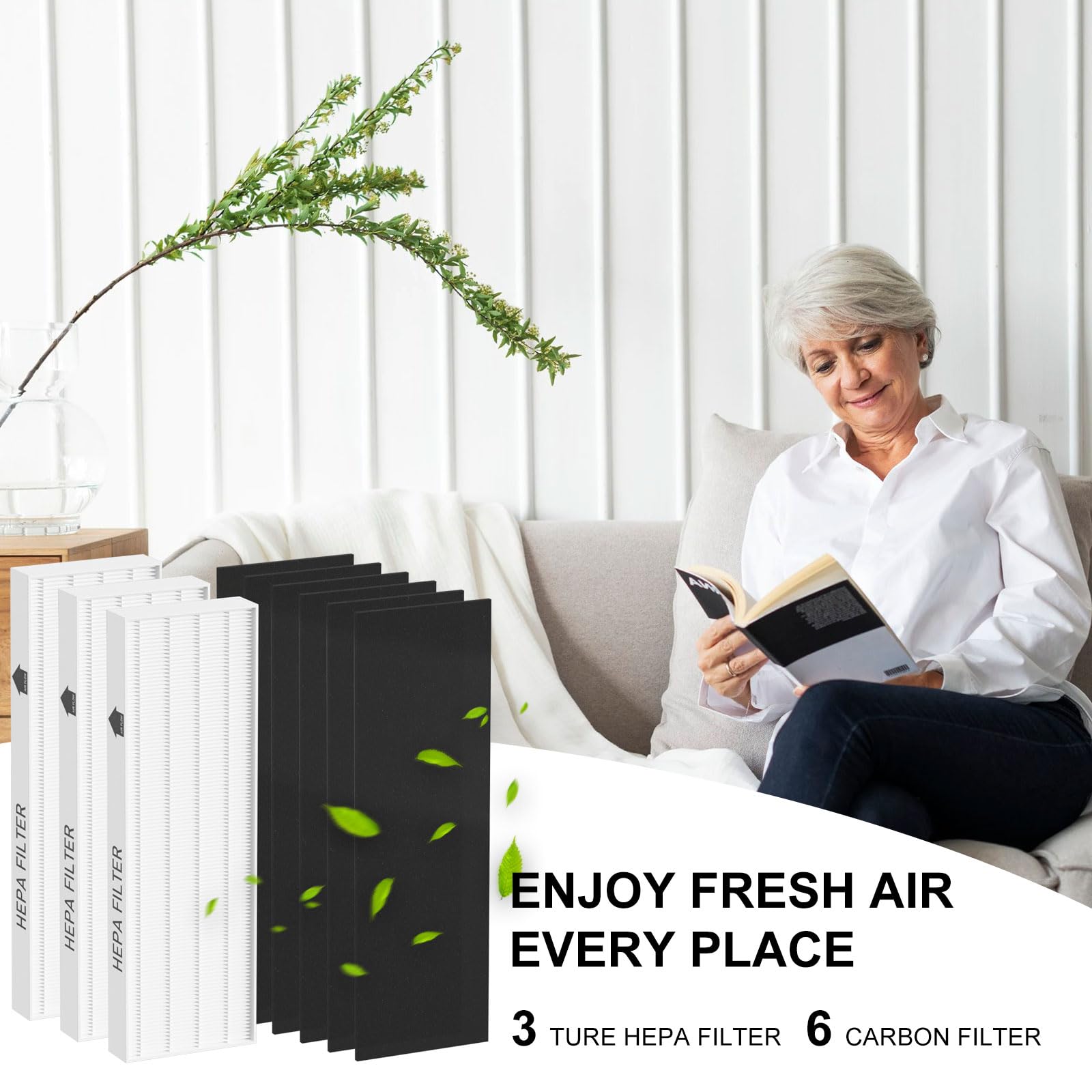 Amazon.com: Ganteny True HEPA Filter Replacement Compatible with 