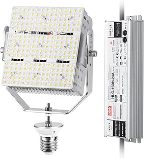BBESTLED 150W LED Retrofit Kits for HID Shoebox Wall Pack Canopy 21,400Lumen Equal 400W/450W/550W Metal Halide, 5000K E39 Mogul Base for Street Lamp/Flood Light/Parking Lot Lighting