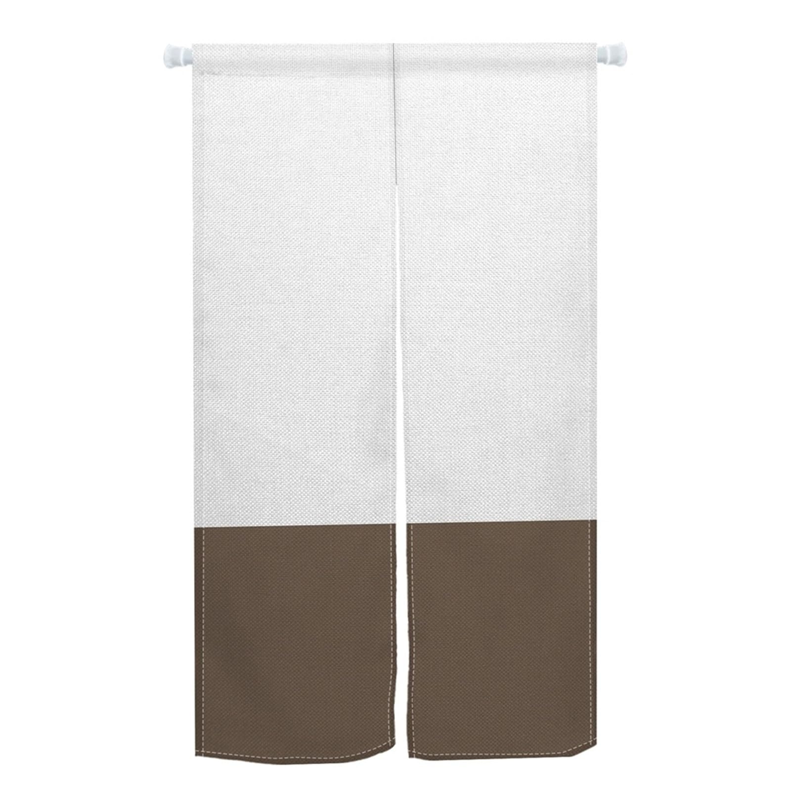 WEQYFDC Blackout Door Curtains Door Curtains Kitchen Bedroom Doorway Decor Drapes Entrance Partition Hanging Blackout Half Curtain(Color5,70x150cm)