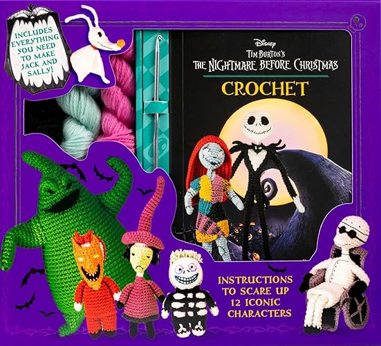 Disney Tim Burton's The Nightmare Before Christmas Crochet (Crochet Kits) - Paperback