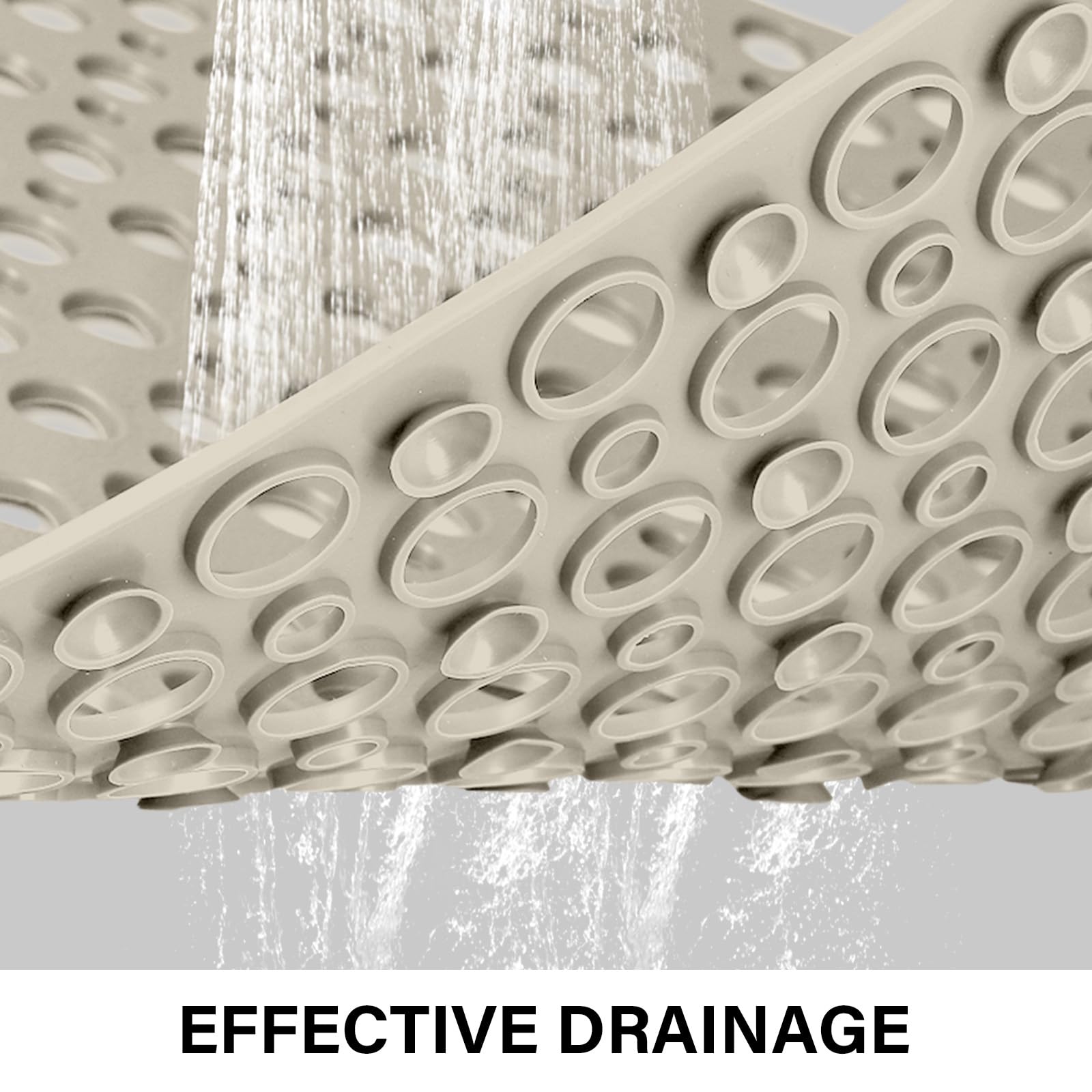 Mofonky Non Slip Shower Mat: 90 x 60 cm Large Shower Mats for Inside Shower - Image 6