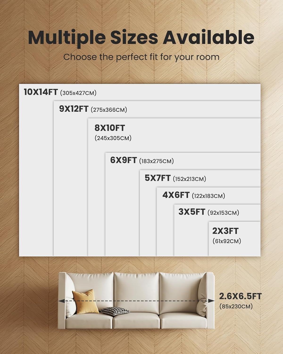 AMADA HOMEFURNISHING 8x10 Area Rug for Living Room, Vintage Washable Area Rug Low-Pile & Non-Slip Carpet for Bedroom Dining Room Nursery Home Office, Green