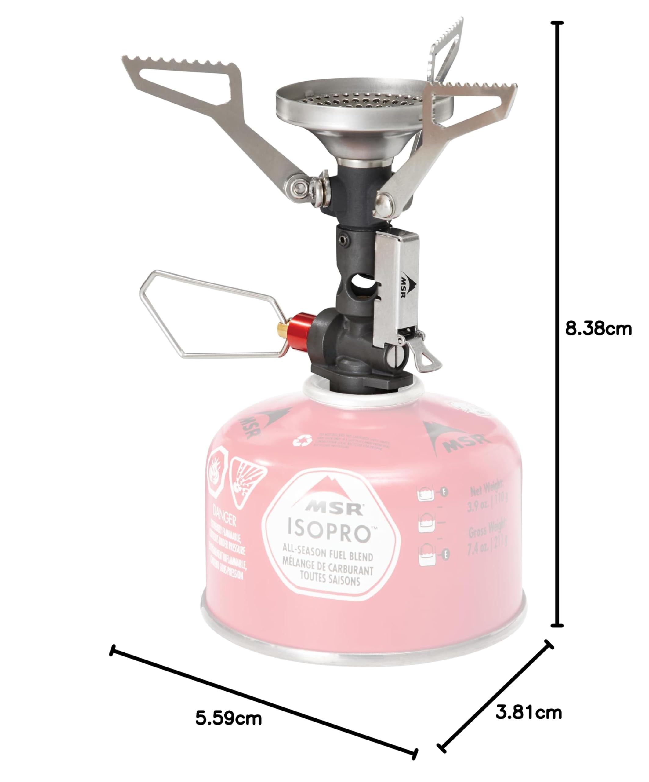 MSR PocketRocket® Deluxe Kocher-Set - Premium Kocher-Set für die schnelle Küche