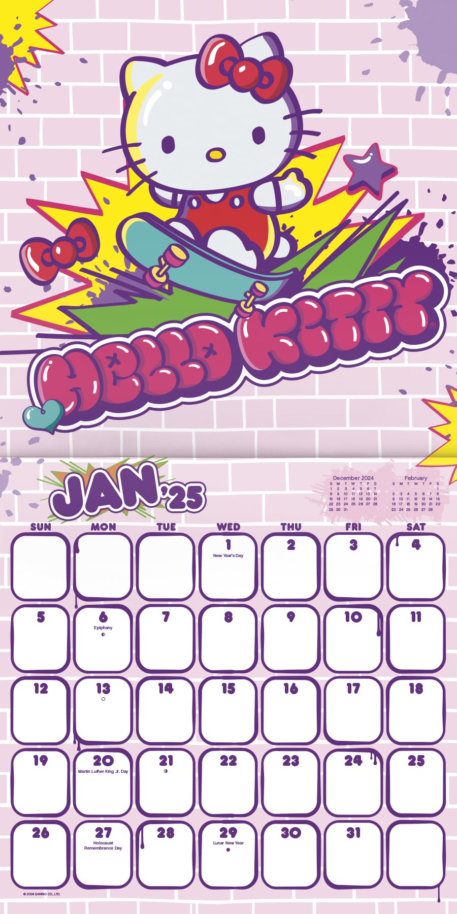 amazon-com-hello-kitty-calendar-2025-deluxe-2025-hello-kitty-and-sanrio-friends-wall-calendar-bundle-with-over-100-calendar-stickers-my-melody-gifts-office-supplies-office-products