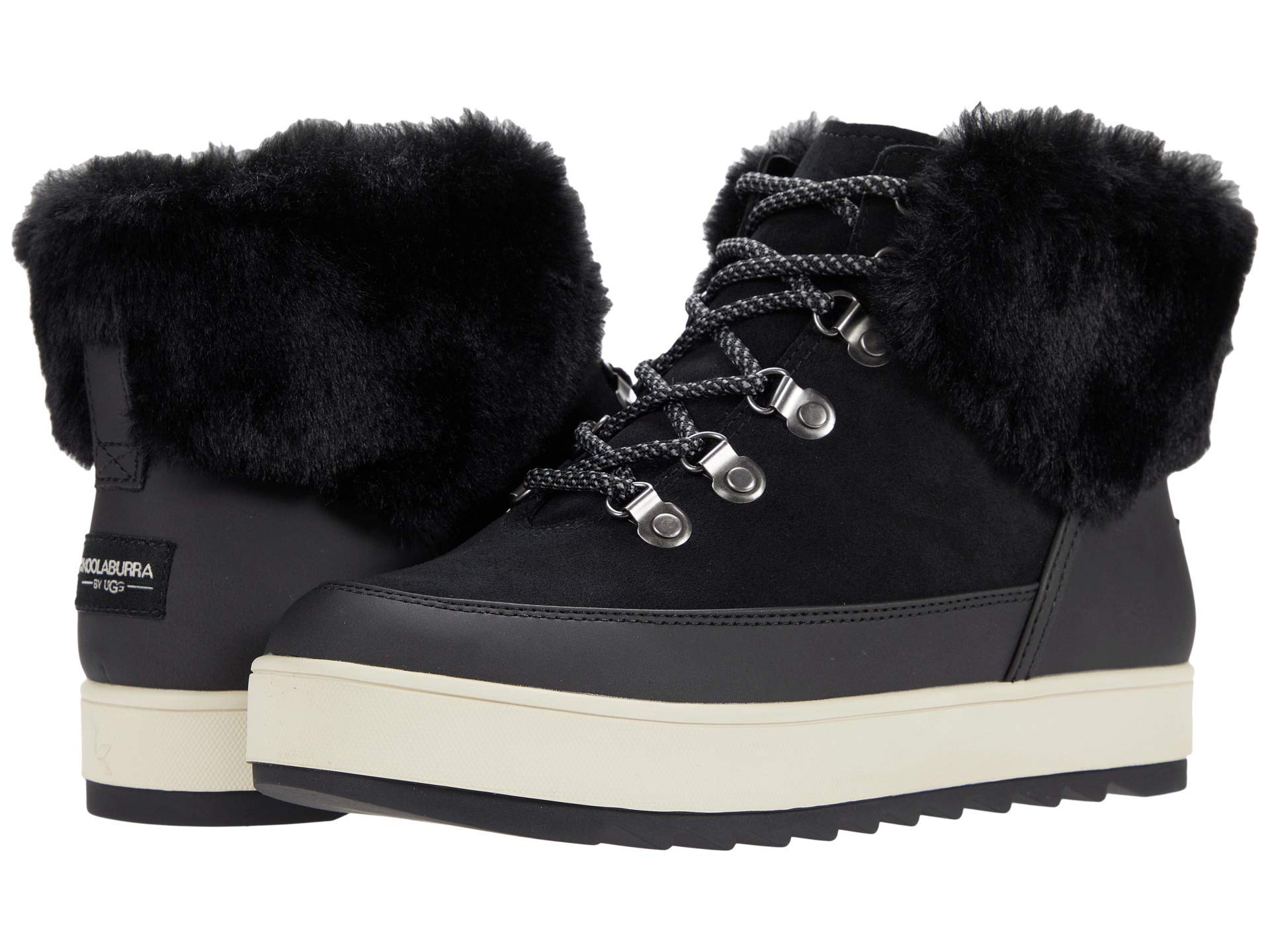 Koolaburra by UGG Tynlee Lace-Up Black 6 M