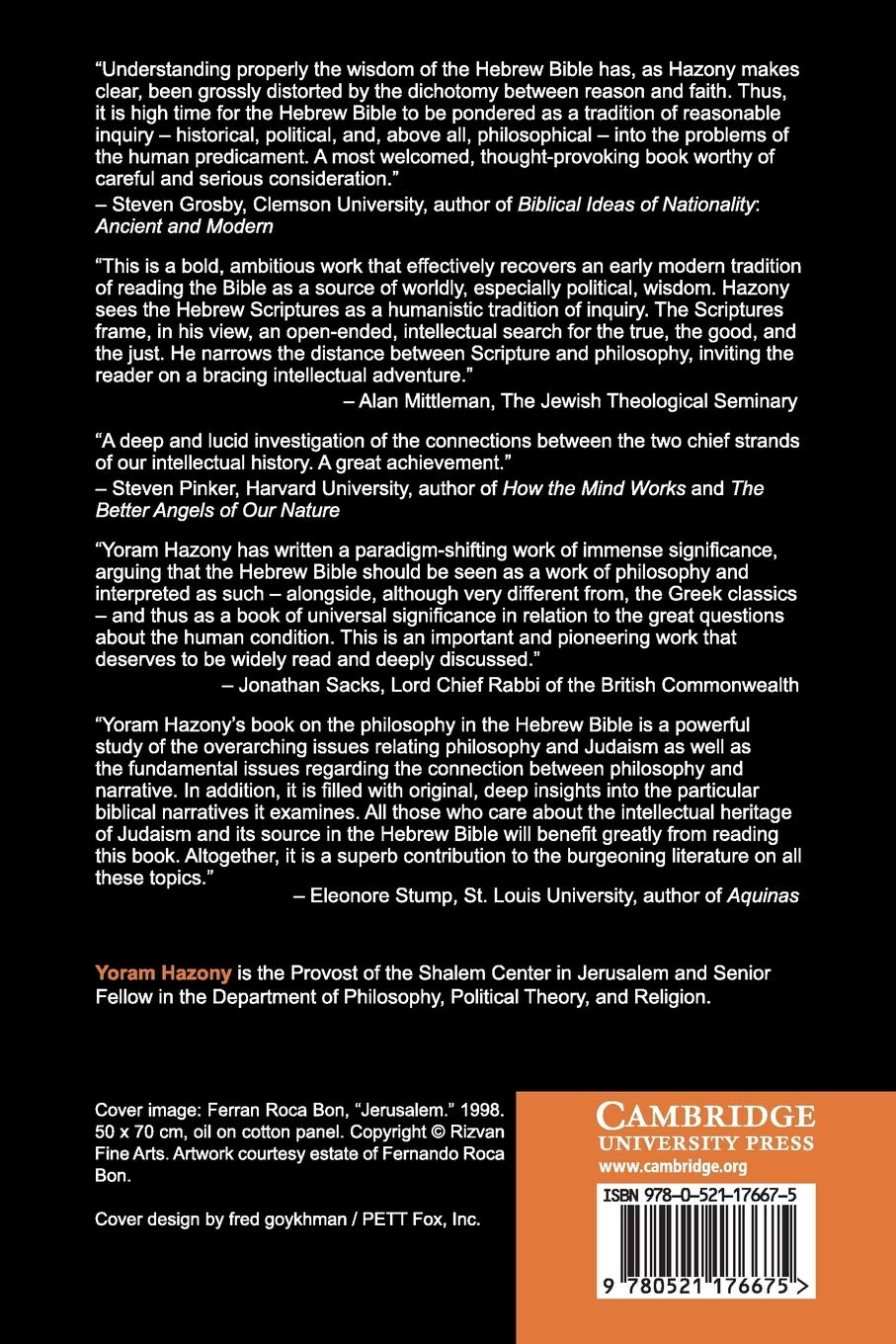 The Philosophy of Hebrew Scripture