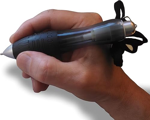 Super Big Fat Pen para artritis (paquete de 5) de tinta negra, cuerpo negro + 5 repuestos de tinta