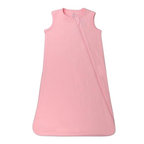 HonestBaby Mantas estándar para bebé, sacos de dormir, transición, 100% algodón orgánico, para bebés, niños, niñas, unisex, crema de fresa, talla M disponible en Yaxa Mexico